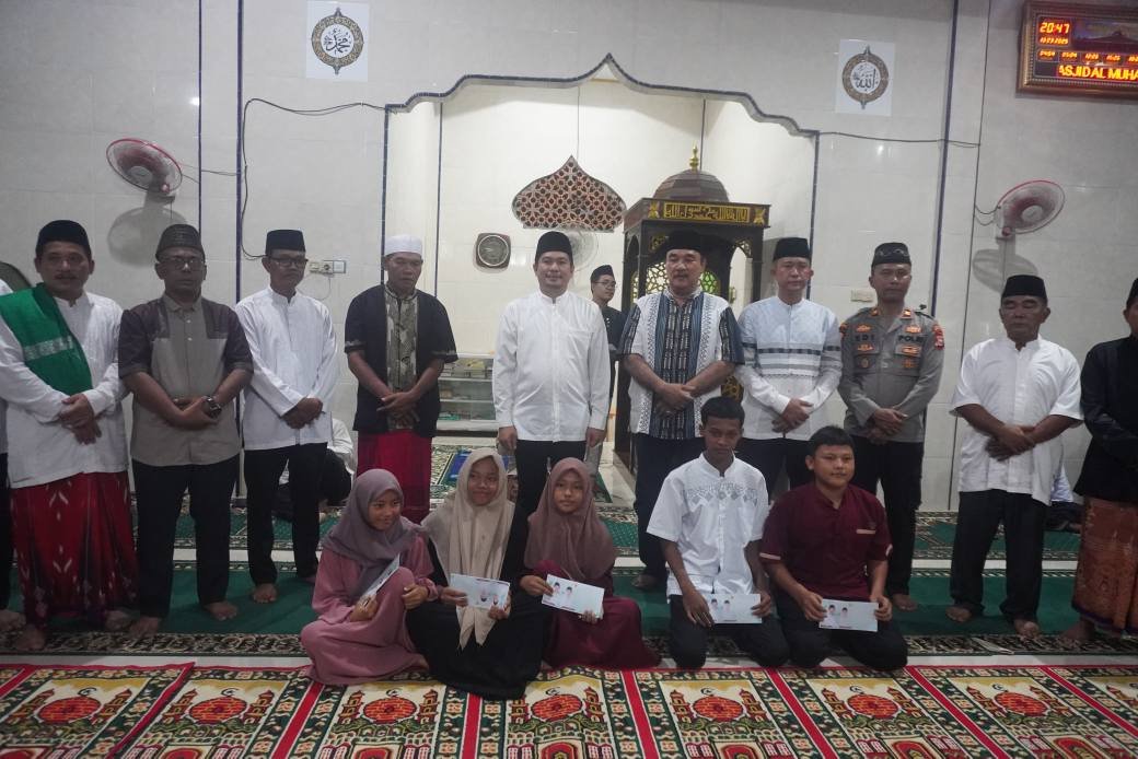 Gelar Safari Ramadhan, Ketua DPRD Bengkulu Utara Bersama Forkopimda Bantu Anak Yatim