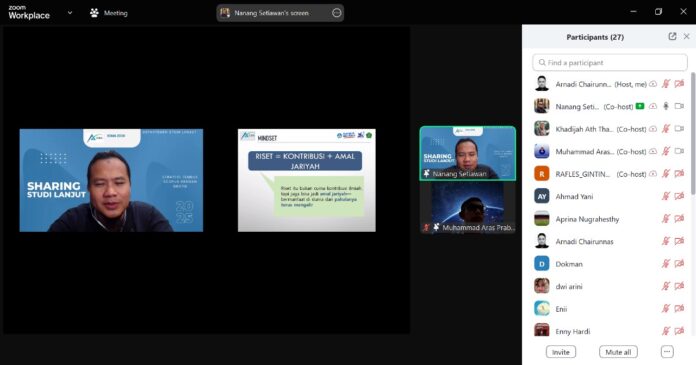Dorong Percepatan Penyelesaian Studi, ICMA Gelar Sharing Publikasi Scopus