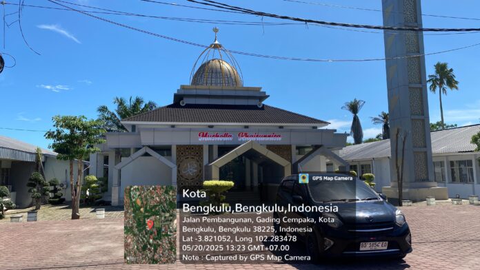 Masjid Kantor Gubernur Bengkulu Berubah Nama "Khairunnisa”