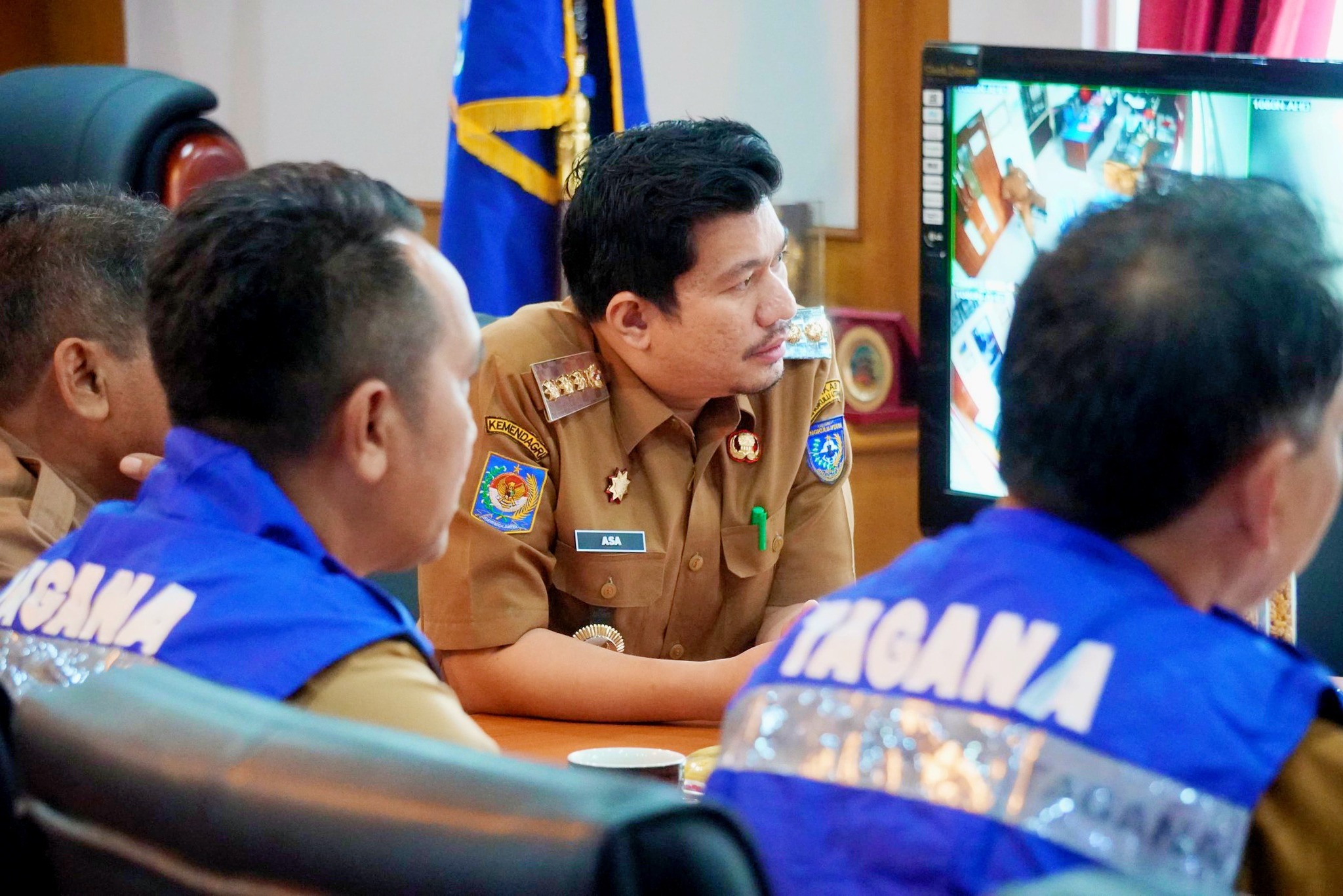 Bupati Bengkulu Utara Bersama Tim Sekolah Rakyat Gelar Pertemuan