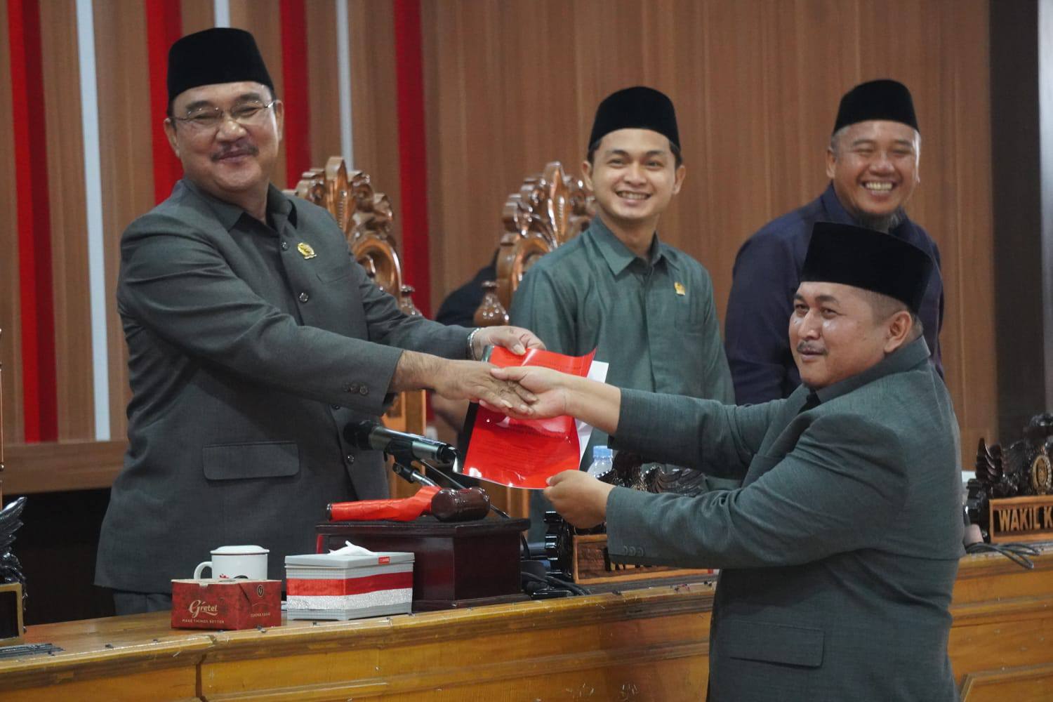 DPRD Bengkulu Utara Gelar Paripurna Penyampaian Pandangan Umum Fraksi Ranperda APBD 2024