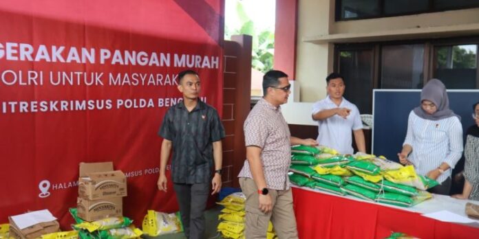 Gelar GPM, Kompol Jery: Bantu Masyarakat Penuhi Kebutuhan Bahan Pokok