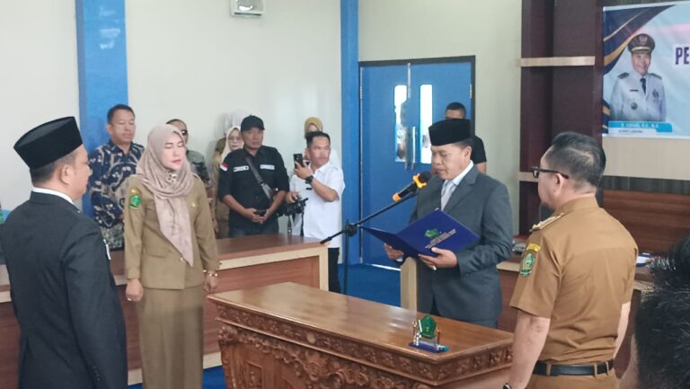 Syarifuddin Resmi Dilantik sebagai Pj Sekda Lebong