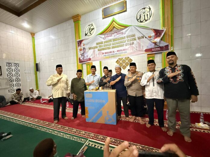 Ketua DPRD Bersama Pemkab Bengkulu Utara Awali Safari Ramadan 1447 H di Desa Arga Mulya