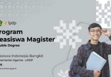 Daftar Beasiswa Master Double Degree Dibuka hingga Akhir Mei, Bisa Kuliah di Edinbrugh atau London Beasiswa ini merupakan salah satu jenis program Beasiswa indonesia Bangkit (BIB) Kemenag tahun 2026 yang dikelola Pusat Pembiayaan Pendidikan Agama dan Pendidikan Keagamaan (PUSPENMA).