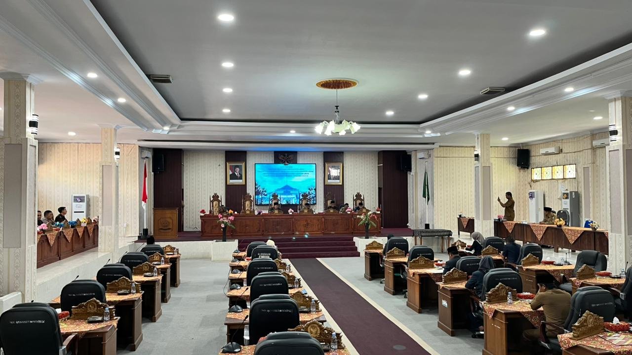 Sinergi Bangun Daerah, DPRD dan Pemkab Lebong Sahkan Perda Pilkades 2026