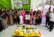 Sambut Hari Bhayangkara ke-80, Polres Bengkulu Utara Salurkan Sembako Polres Bengkulu Utara Salurkan Sembako