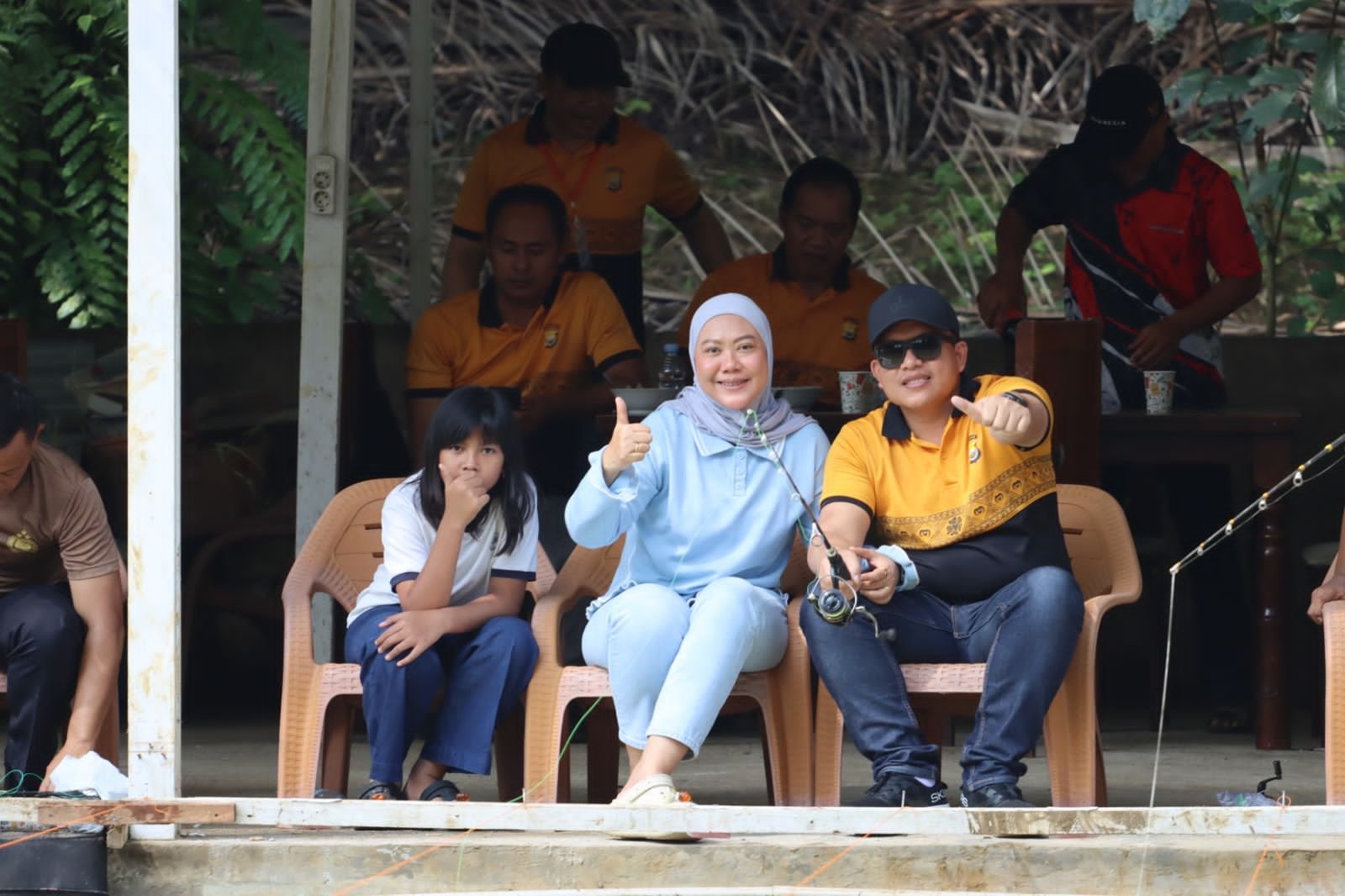 Polres Bengkulu Utara Gelar Lomba Mancing