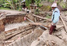 Pembangunan Jembatan Penghubung Tik Sirong–Ajai Siang Capai Tahap Pengecoran Pondasi Pembangunan Jembatan Penghubung Tik Sirong–Ajai Siang Capai Tahap Pengecoran Pondasi