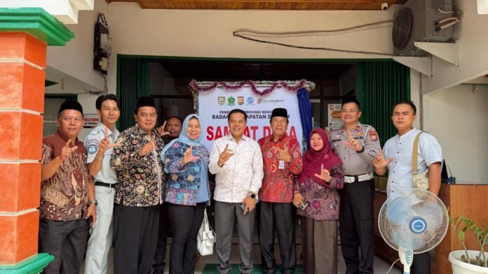 Bupati Lebong Hadiri Peluncuran Samsat Desa di Kecamatan Lebong Selatan