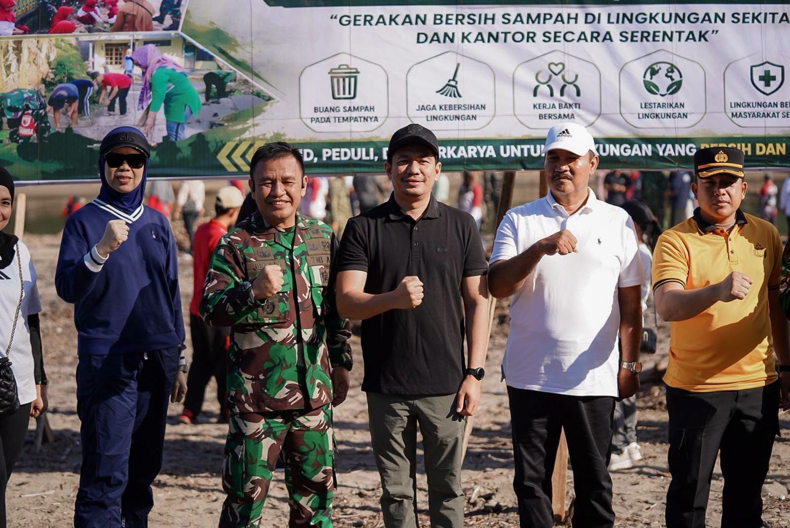 Gerakan Radin Inten Asri, Ketua DPRD Ajak Masyarakat Budayakan Hidup Bersih