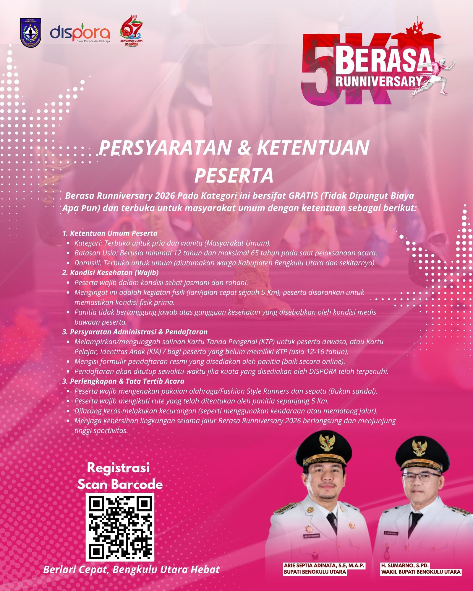 Pendaftaran "Berasa Runniversary 2026" Resmi Dibuka, Yok Ramaikan 