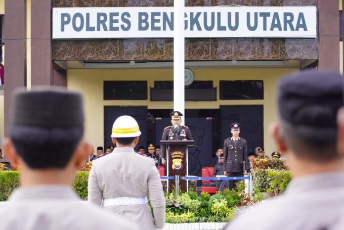 Gelar Upacara dan Syukuran Hari Bhayangkara ke-80, Kapolres BU: Perkuatan Sinergi dan Pengabdian Untuk Masyarakat 