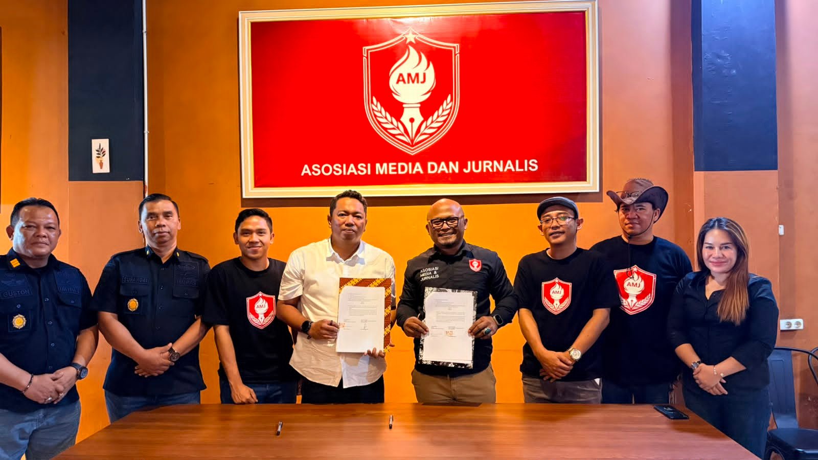 Tanda Tangan PKS, AMJ dan Lapas Arga Makmur Resmi Bekerja Sama 