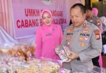 Dukung Ekonomi Kreatif, Kapolres Bengkulu Utara Borong Produk UMKM Bhayangkari Dukung Ekonomi Kreatif, Kapolres Bengkulu Utara Borong Produk UMKM Bhayangkari