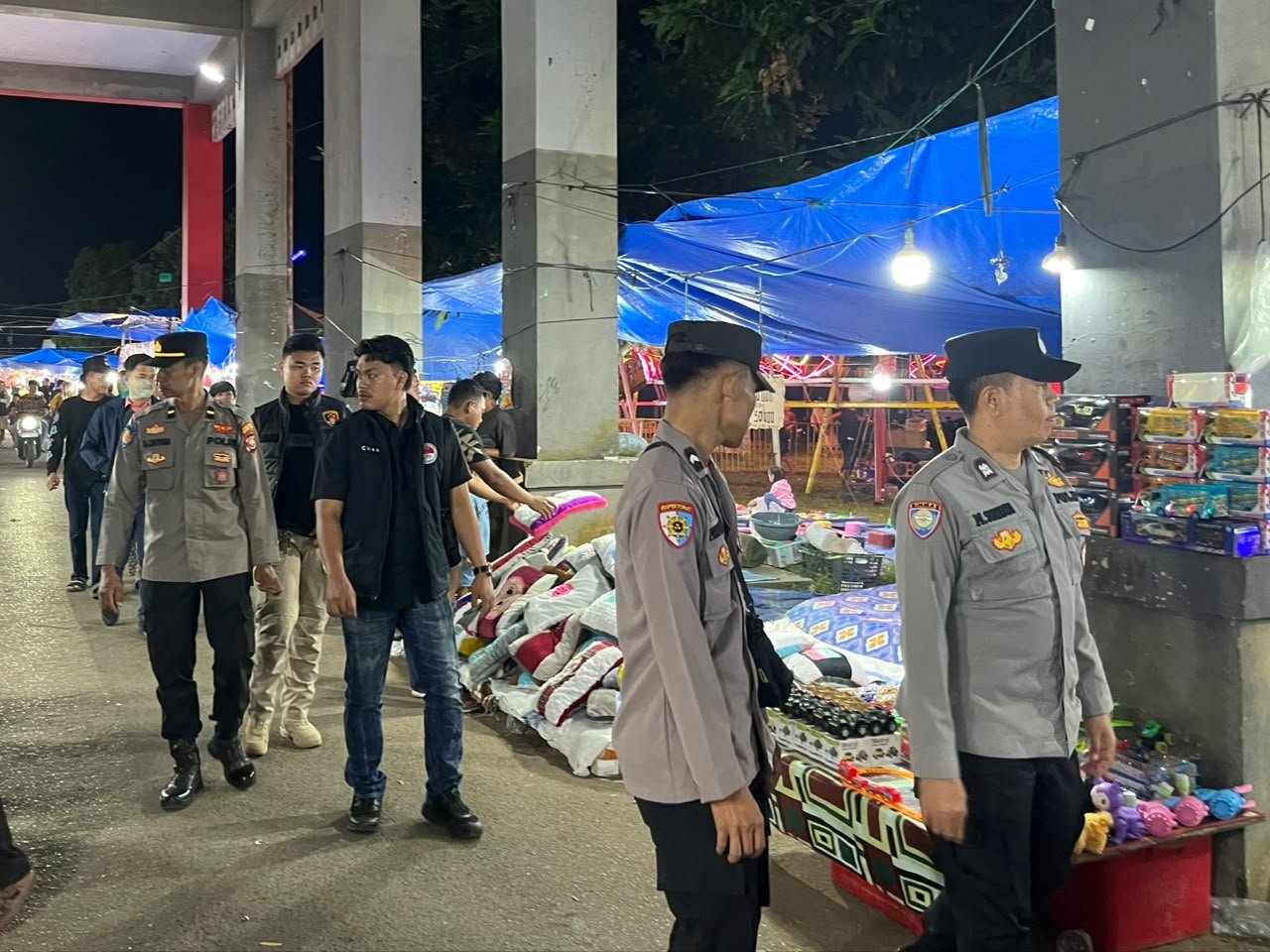 Beri Rasa Aman, Polres Bengkulu Utara Selalu Hadir di Tengah Kegiatan Warga