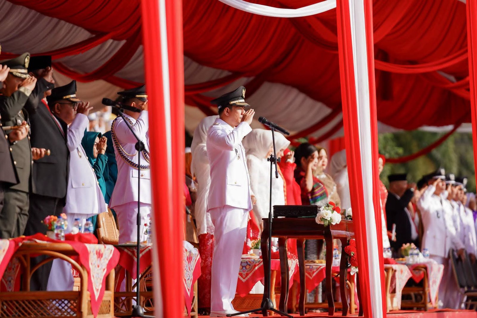 HUT ke-81 RI, Ketua DPRD Bengkulu Utara Ajak Bersatu Demi Atasi Kesulitan