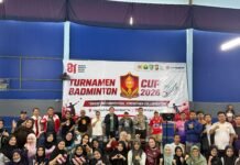 Turnamen Badminton AMJ Cup Resmi Dibuka Turnamen Badminton AMJ Cup Resmi Dibuka