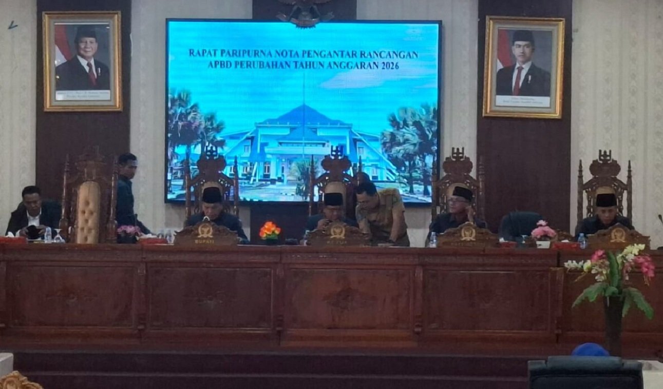 DPRD Lebong Gelar Paripurna Penyampaian Nota Pengantar APBDP 2026