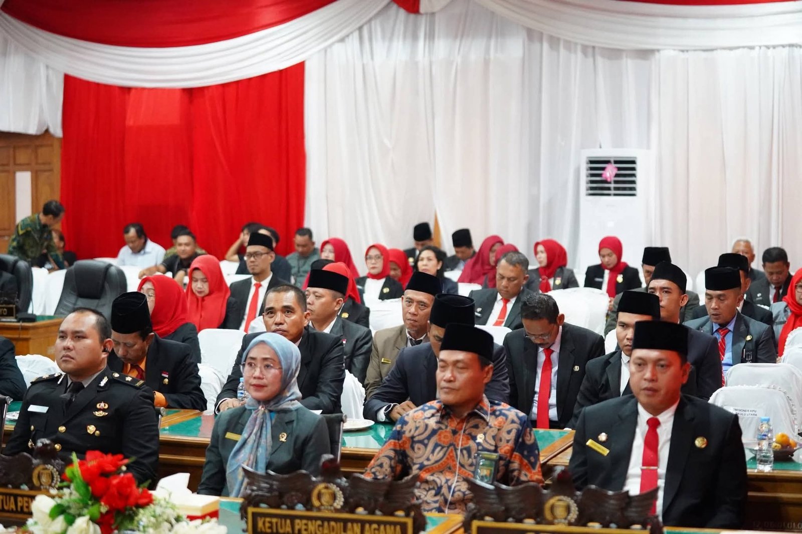 Bersama Pemkab, DPRD Bengkulu Utara Dengar Pidato Presiden