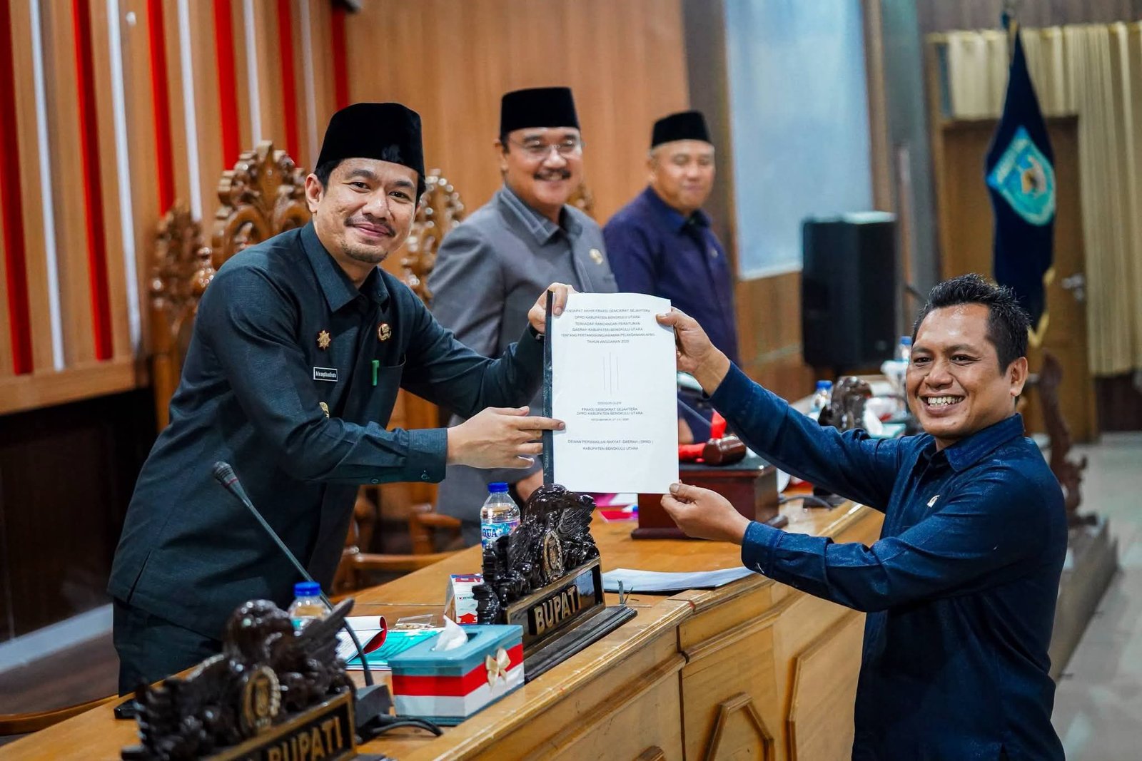 Paripurna DPRD Bengkulu Utara, Fraksi Sampaikan Pendapat Akhir Pelaksanaan APBD 2025