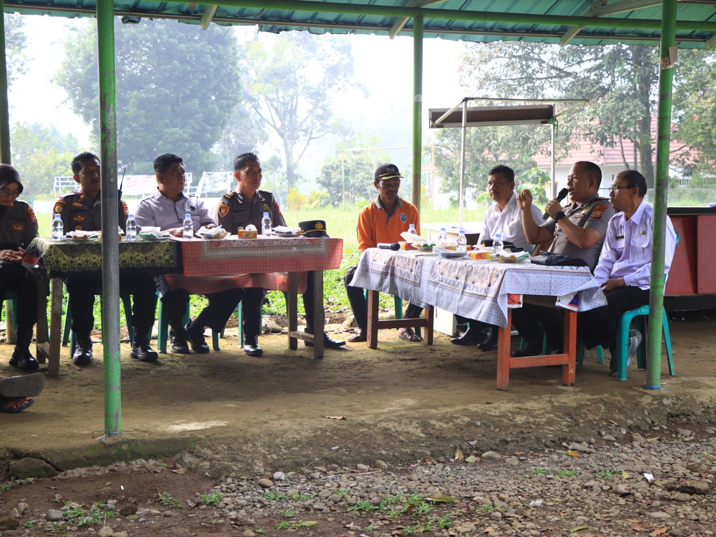 Kapolres Bengkulu Utara Gelar "Kumpul Bersama Masyarakat" di Wisata Palak Siring Kemumu