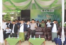 Kapolres Bengkulu Utara Hadiri Upacara Peringatan Hari Santri Nasional Kapolres Bengkulu Utara Hadiri Upacara Peringatan Hari Santri Nasional