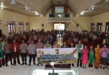 Polisi Bersama Masyarakat: Polres Bengkulu Utara Gelar “Minggu Kasih” di Gereja Santo Thomas Arga Makmur Polisi Bersama Masyarakat: Polres Bengkulu Utara Gelar "Minggu Kasih" di Gereja Santo Thomas Arga Makmur